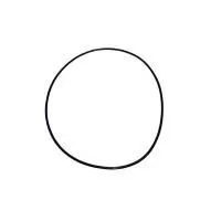 Уплотнительное резиновое кольцо Аквабрайт для прозрачных корпусов серии 10ББ-ПР белого цвета