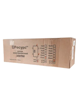 Электрокотел Ресурс ЭВПМ-15 кВт 