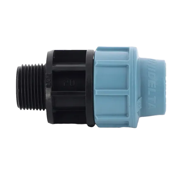 Муфта компрессионная Unidelta 40 х 5/4" с наружной резьбой