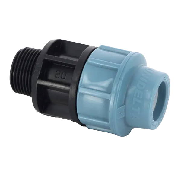 Муфта компрессионная Unidelta 40 х 5/4" с наружной резьбой