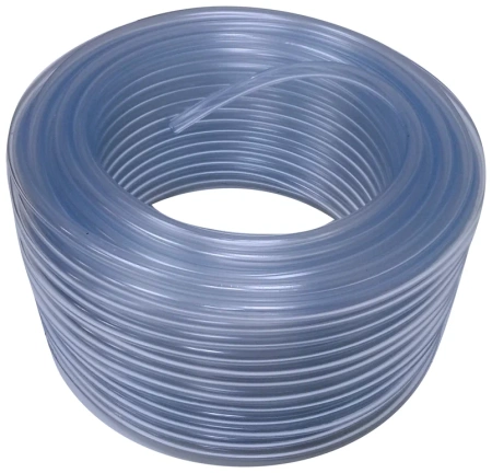 Шланг ПВХ технический однослойный пищевой 8х1,8 (прозр.) 25м