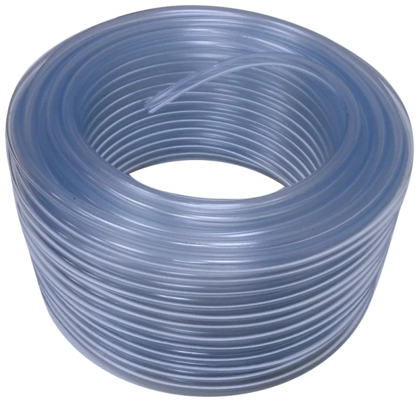 Шланг ПВХ технический однослойный пищевой 16х2 (прозр.) 25м